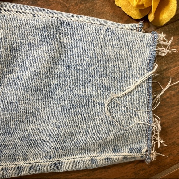 Hollister Plaid Patchwork Ultra High Rise Mom Jeans - Picture 5 of 10